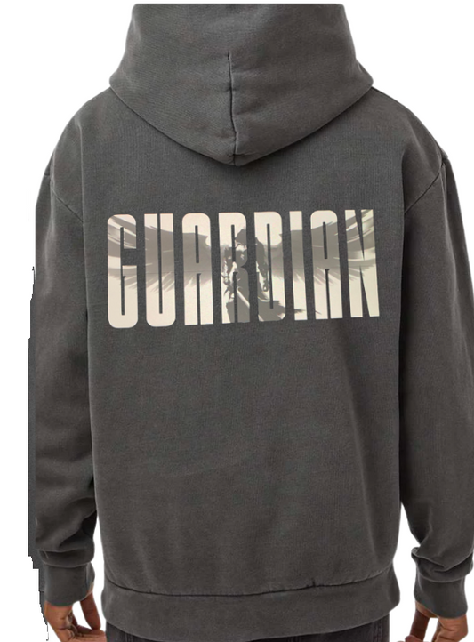 Grey Guardian Hoodie